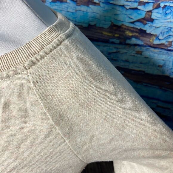 Roxy heathered light pink sweatshirt medium - Picture 5 of 5